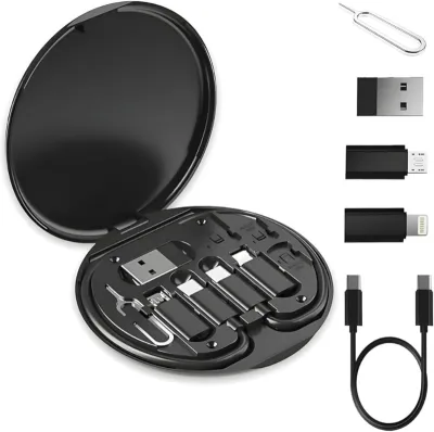 Multifunctional 6-in-1 Cable Storage Box